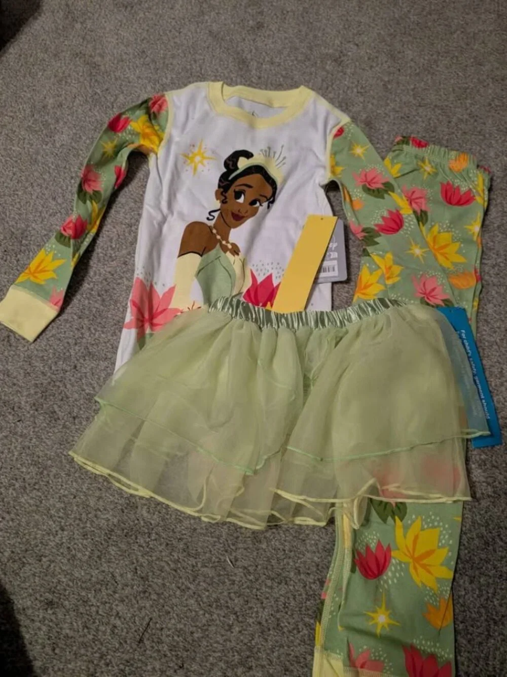 Disney story exclusive Tiana PJ set